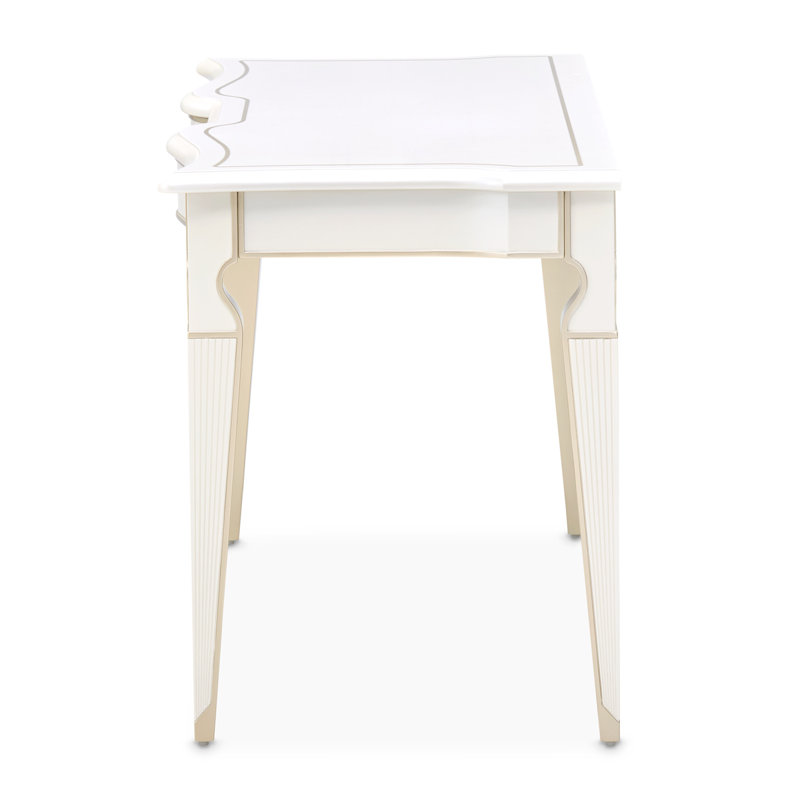 La Marisia Vanity Desk - Creamy Pearl