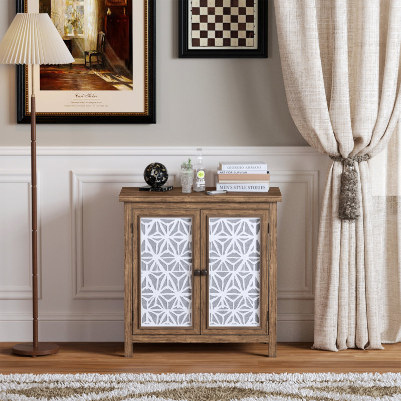 Accent Cabinet, Transitional Storage Cabinet For Living Room, Entryway