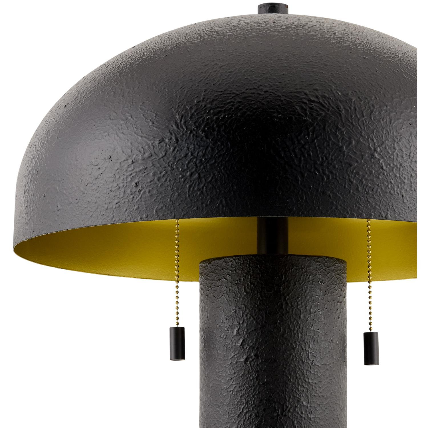 Iron Table Lamp, Black