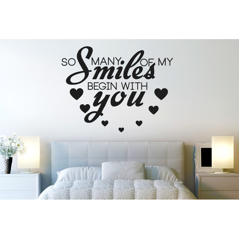 Wall Decal, Black, Medium