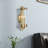 Bernd Steel Candle Wall Light-532350049