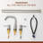 Widespread 2-handle Bathroom Faucet-67081301