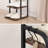 Vertical Shoe Rack, Shoe Shelves, Wood Shoe Organizer for Entryway, Shoe Tower for Small Spaces, Free Standing, Adjustable, with 2 Hooks-1395223280-1357431767