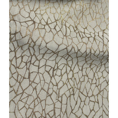 Tissu d'ameublement 100% cristal Gravel
