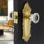 Victorian Plate with Crystal Door Knob-983653742-983653737
