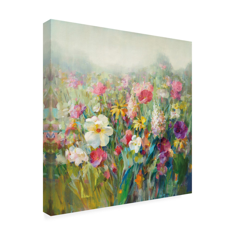 «Mountain Meadows» par Danhui Nai, impression sur toile tendue, H 14 po x l 14 po x P 2 po
