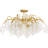 Keasha 6-Leaf Semi-Flush Mount-1586756521
