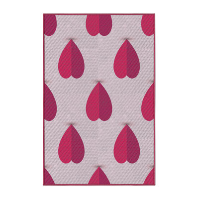 Tapis rose Hagan
