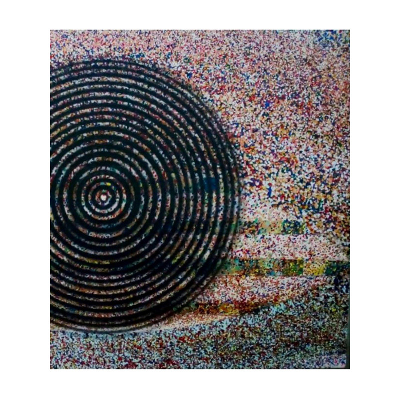 "The Eye", peinture acrylique par Ghanshyam Gupta