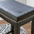 Arlyce 26.5" Solid Wood Backless Counter Stool with Vegan Leather Upholstered Seat-1432964288-1421858992