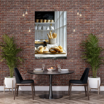 Artisan Bakery Window Rustic Traditional Contemporary Wall Art