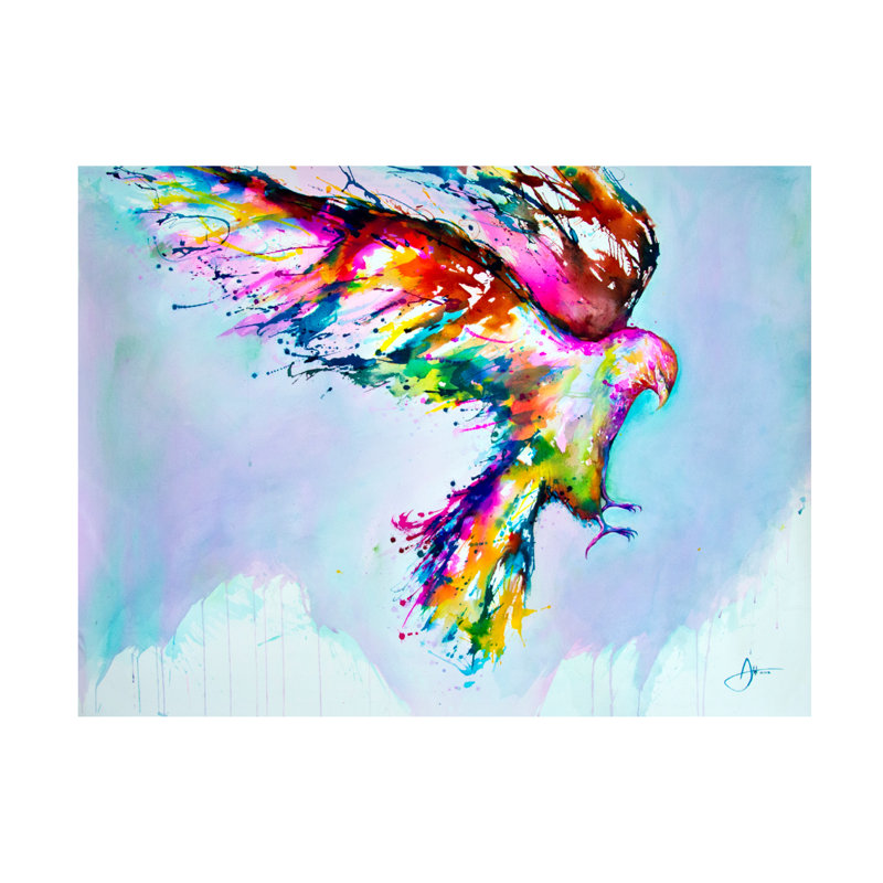 Art sur toile Marc Allante, H 14 po x l 19 po