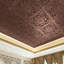 24 tuiles de plafond l 24 po x l 24 po, paquet de 12 panneaux muraux 3D en PVC motif floral rétro pour décoration intérieure (48 pieds carrés / caisse)-116367962