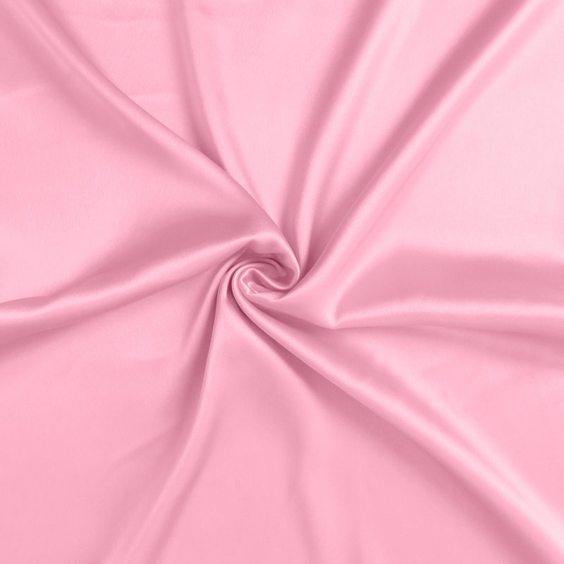 Taies d'oreiller en satin, Grand, Limonade rose