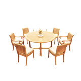 Giva Outdoor 7 - Piece Teak Dining Set