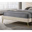 Lit californien capitonné beige Mid-Century-107202539