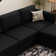Colusa Faux Leather L-Shaped Sectional Sofa
