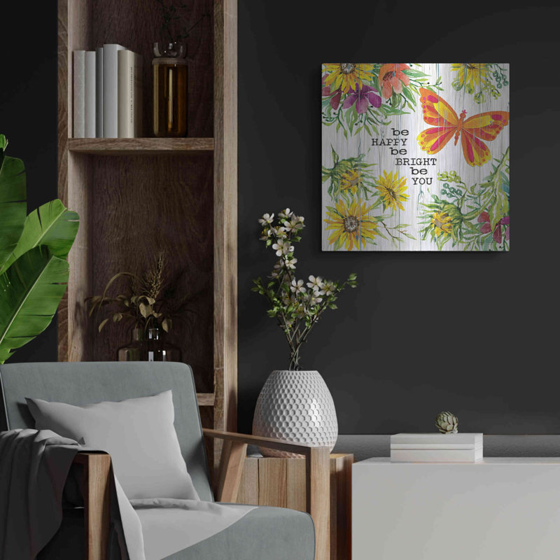 " Be Happy " by Cindy Jacobs, 24" H x 24" W