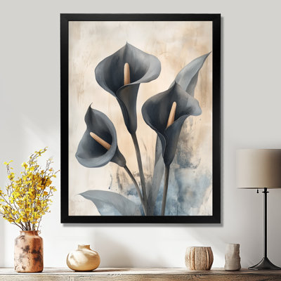 Calla Lily Elegance IV - Calla Lily Flowers Canvas Wall Art