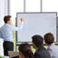 Wall Mounted Magnetic Whiteboard, 48''x36''