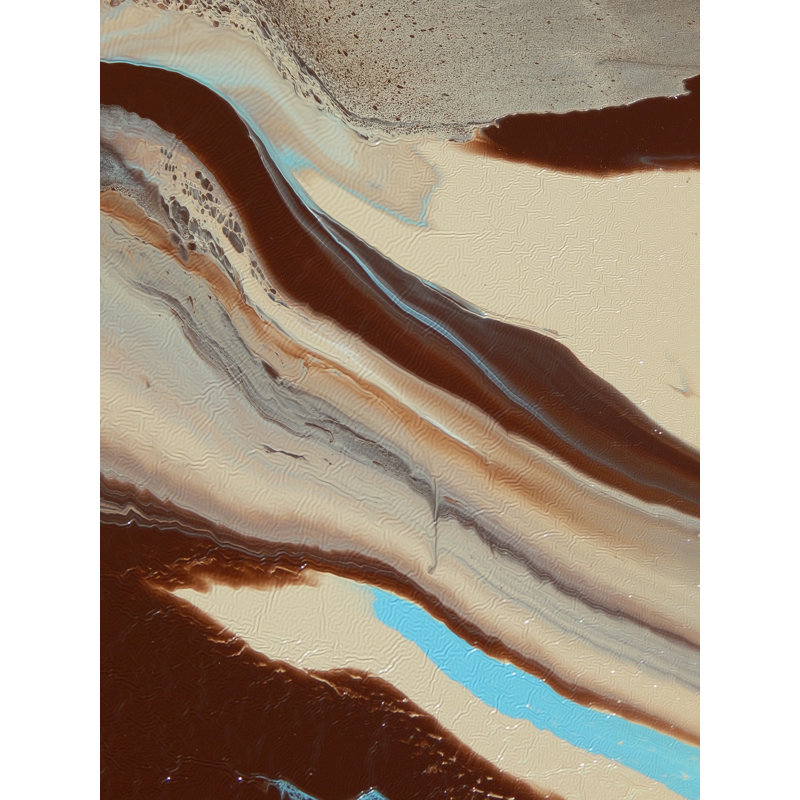 «Mother Eath # 3» par Will Birdwell - Peinture, Toile avec cadre noir, H 32 po x l 24 po