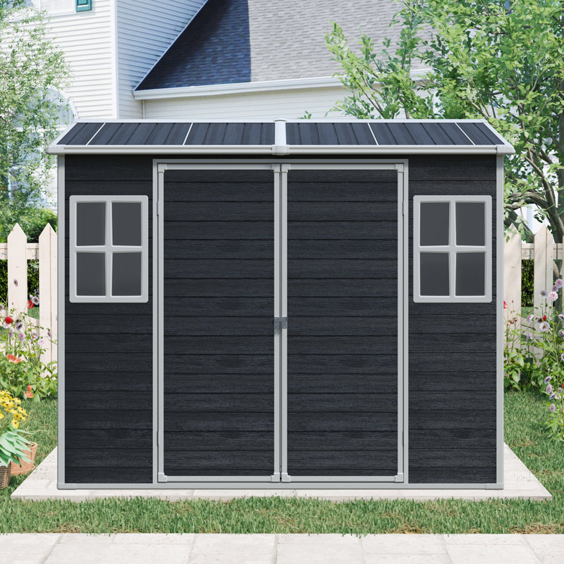 8 ft. W x 4 ft. D Storage Shed(Random shipment of new and old items)