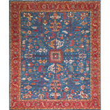 Transitional One-of-a-Kind Rectangle 11'11" X 14'3" Hand Knotted Area Rug