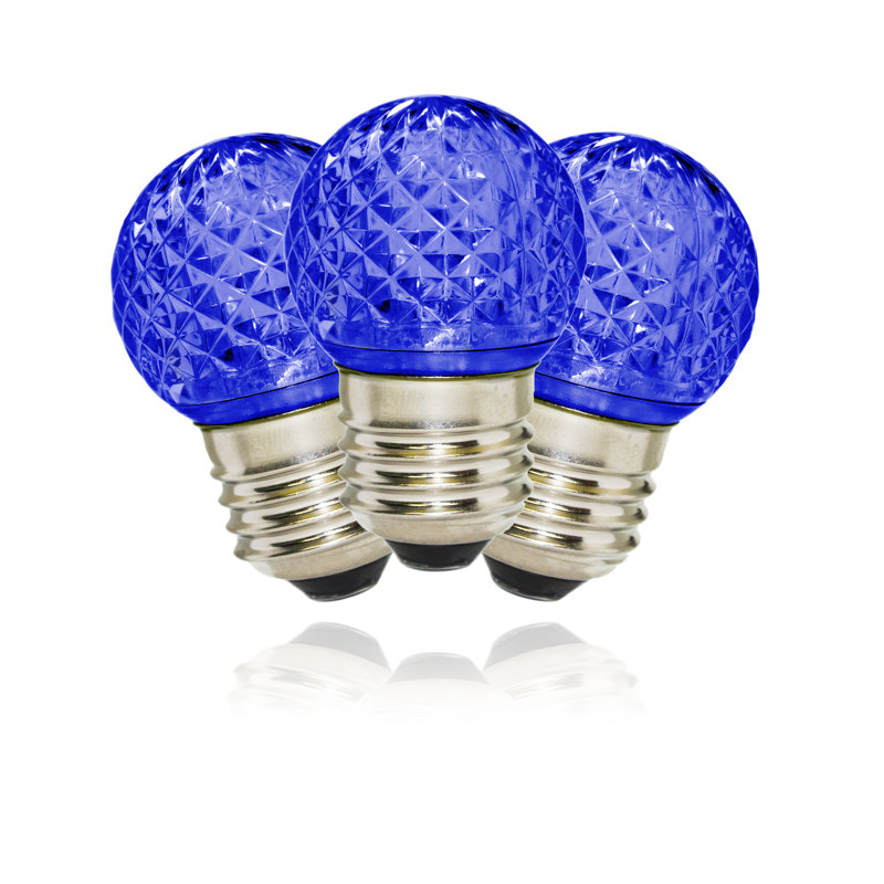 Base de 25 watts équivalente à del g40, ampoule non-activable, e26/moyen (standard)