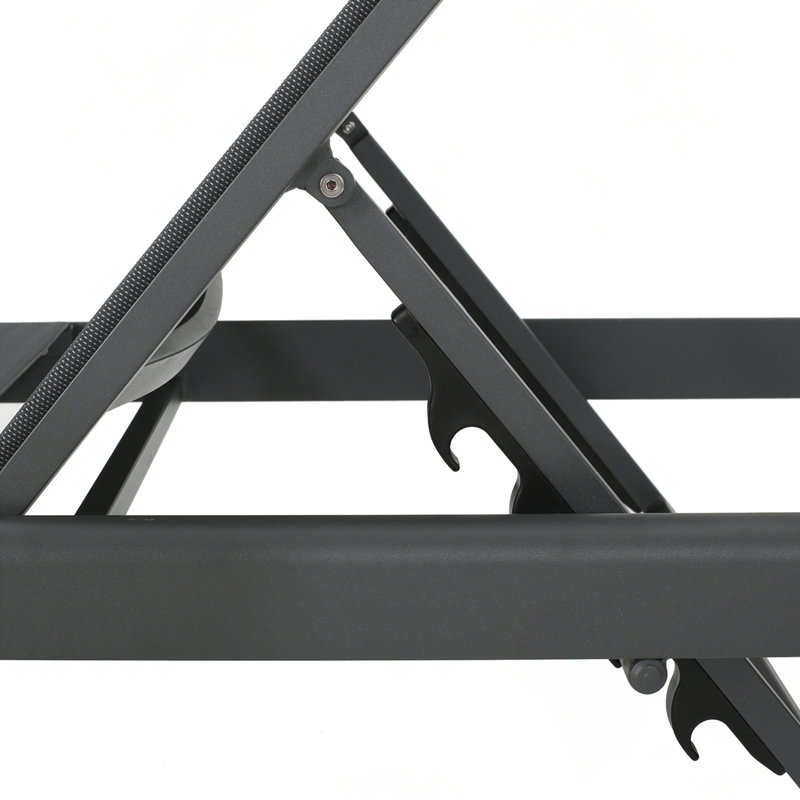 Cadre en aluminium CHAISE LUNGE, Gris, 2