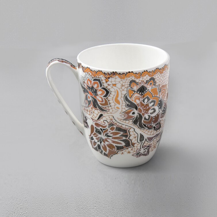 Modern Bone China Coffee Mug — Kojo Roastery