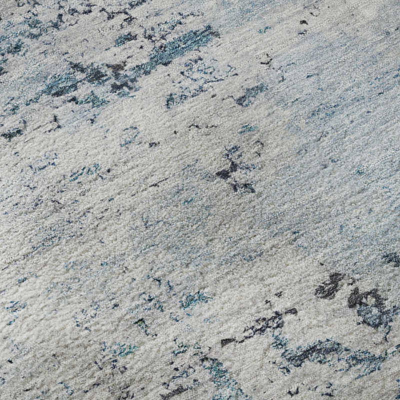 Premium Machine Washable Lubbers AMF1723 Modern Rug, Rectangle 10' x 14'