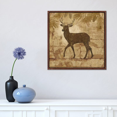 Country Deer by Nan - Painting on Canvas