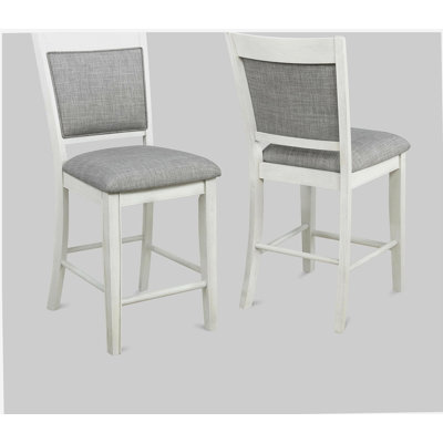 Meuble en bois de style campagnard avec repose-pieds et tabouret de bar 2 pièces