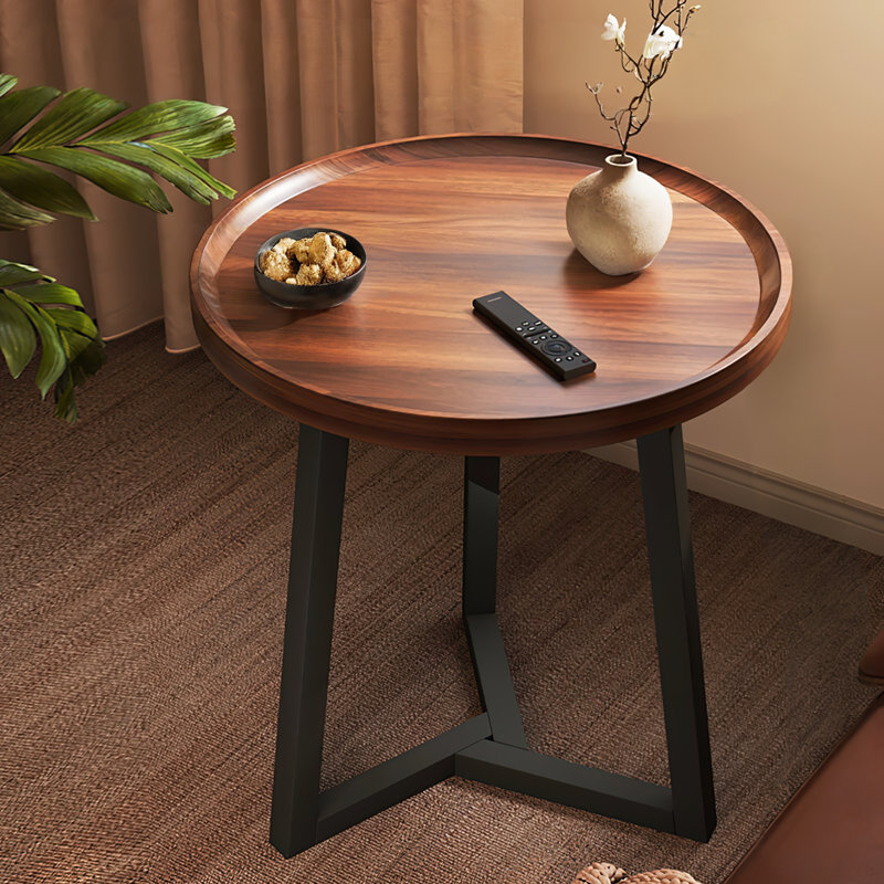 Table basse monocouche ronde