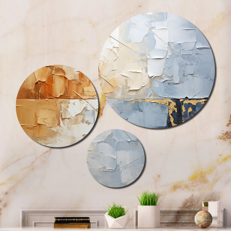 Ensemble de salon Clouds Landscape Canopy Collage II - Paysages