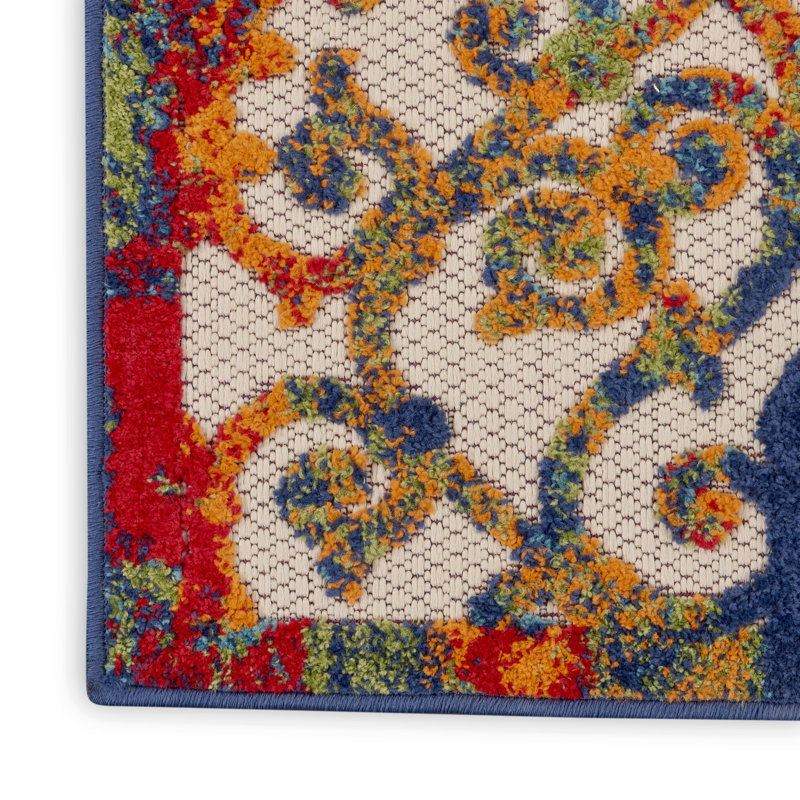 Tapis intérieur / extérieur Eaglin, Rectangle 2 pi x 3 pi