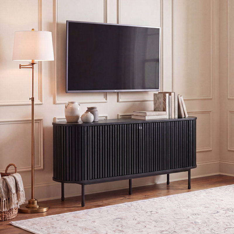 Grand buffet 2 portes Enid, Black