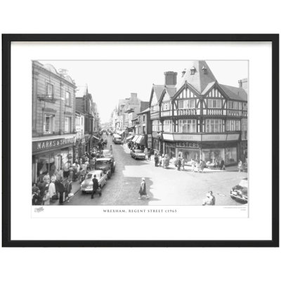 Wrexham, Regent Street C1965 by Francis Frith - Single Picture Frame Print