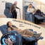 Fauteuil inclinable électrique avec massage Power Lift - bleu-766374799