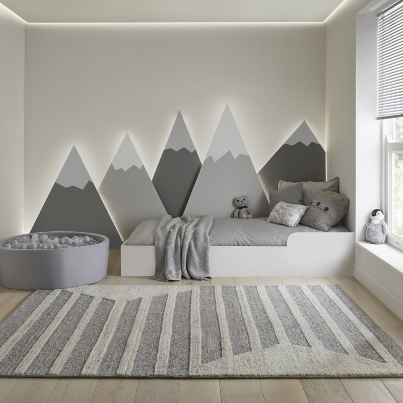Hardt Striped Hand Woven Area Rug, Rectangle 120 x 170cm