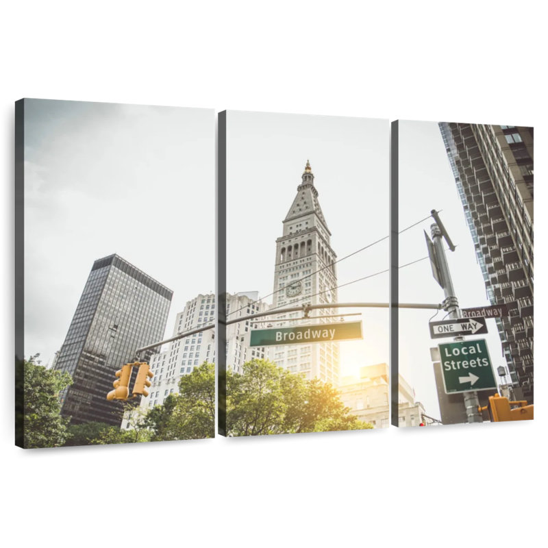Nicci Broadway Sign In Manhattan, 20" H x 33" W