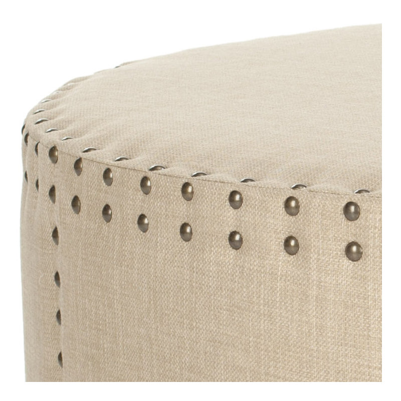 Repose-pieds de cocktail rond 33,9 po Caydee