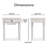 Clayton Benson End Table Nightstand with Drawers