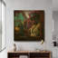  «Unwind 2» par Rich Monet, art mural en métal doré, 24 po x 24 po-704023371