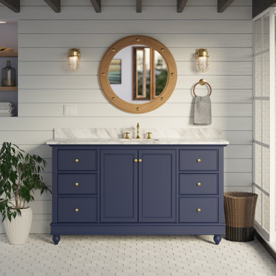 60'' Single Bathroom Vanity with Top
