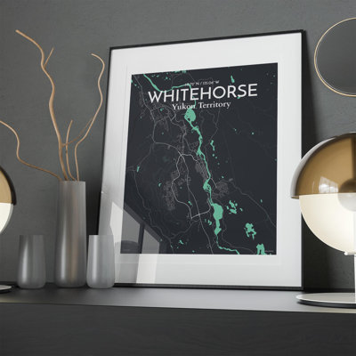 «Whitehorse City Map», impression