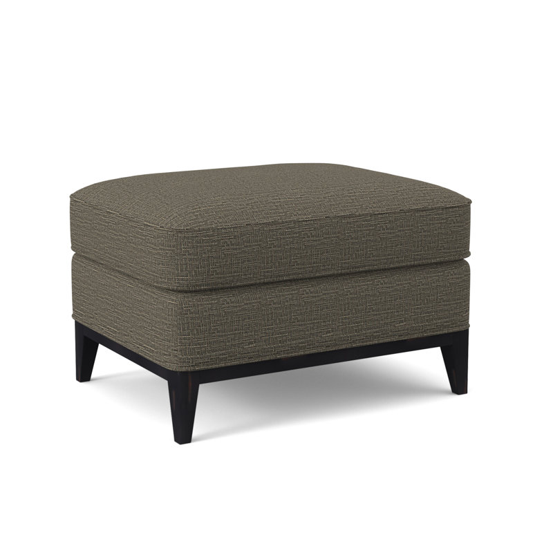 Sonoma Ottoman, Vintage Ebony, Filigree Ivory 100% Polyester