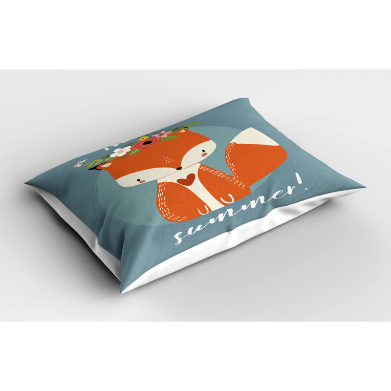 Fox Polyester Sham Set, Twin
