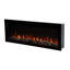 Highmark 50" Recessed or Wall Mounted Electric Fireplace Heater, 10 Flame Colours, Google & Alexa Compatible, Logs & Crystals, Remote Control-1455600306
