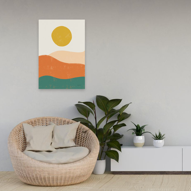 Bohemian and Scandinavian Sun Chaser I, H 24 po x l 16 po